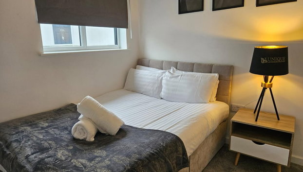 Lovely 2-bed Apartment in Liverpool - Foto 4, Habitación