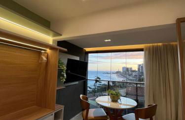 Studio Luxo Barra - vista fascinante mar e farol da Barra - Foto 34