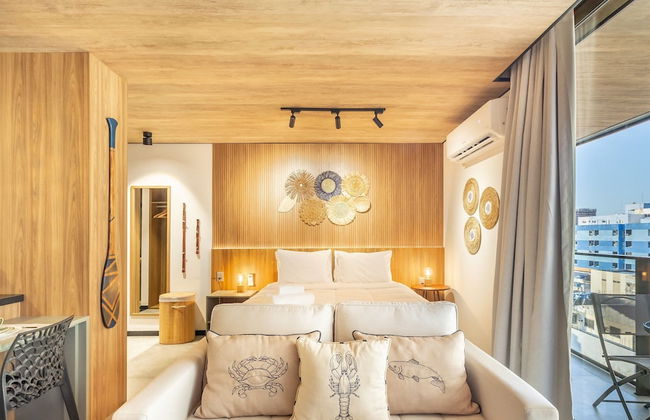 NWTs - Estúdios com Vista Lateral Mar - Photo 13