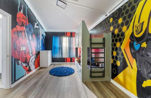 Fantastic 5BR Themed Pool Home Near Disney World - Foto 25