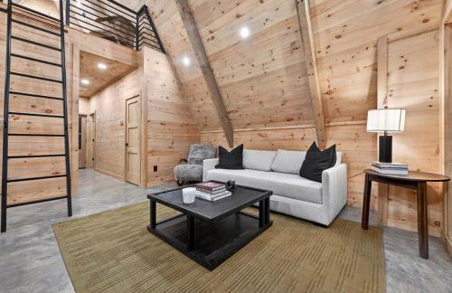 Romantic A-Frame Cabin w Firepit, Patio, Fireplace, Games in Blue Ridge Mountains - Photo 22