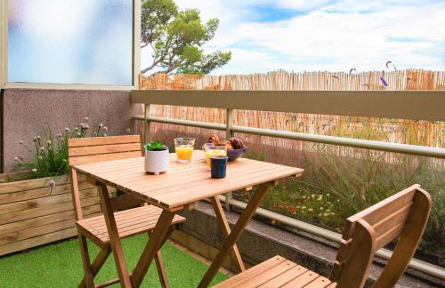 Studio Premium au Calme avec Terrasse Vue Mer et Parking - Foto 7