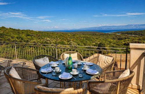 VILLA GEMINI Luxus Pool und Meerblick Punta Križa - Foto 5