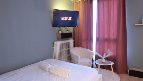 Studio avec parking privé à 8 min du tram - Foto 5