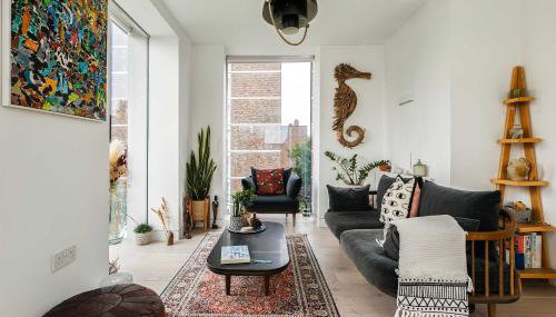 Modern Shoreditch 2 Bedroom Penthouse With Lift & Large Balcony Suit Family Sleeps 4 - Foto 1