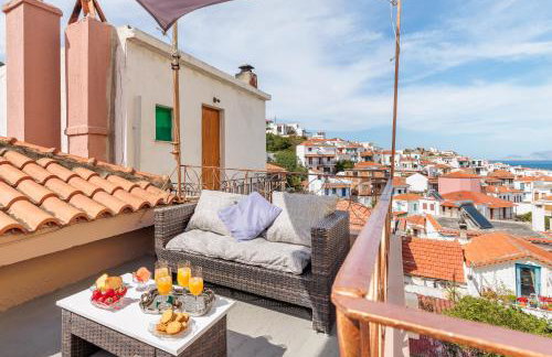 Skopelos Arbaroriza House with sea view - Foto 29