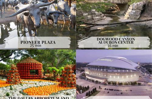 Central Plano 4-BD 2-BA Pool Retreat, Sleeps 10 - Foto 34