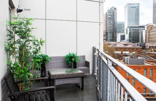 Luxury Penthouse Balcony Flat - 5 Min to Canary Wharf - Prime Long Stays - Foto 29