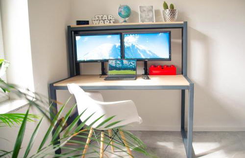 DESIGN LOFT Herford - Parkplatz, WLAN, Netflix, PS4, Heimkino - Foto 16