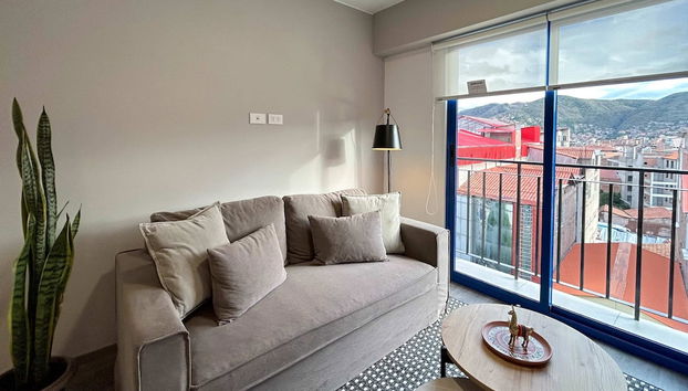 w Gorgeous 2BR w Perfect Balcony in Cusco - Foto 3, Habitación