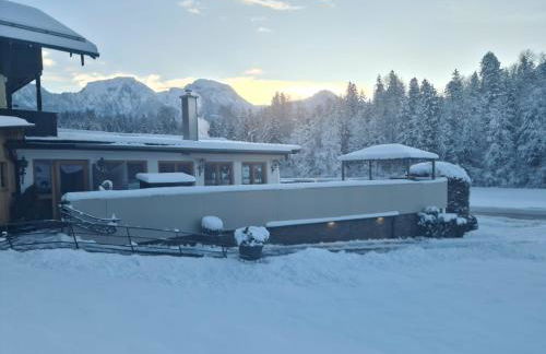 Wellness Apartment mit Sauna, Outdoor Whirlpool & Kamin - Foto 42