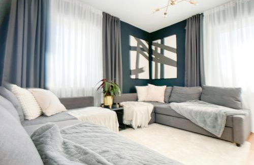 M-Style 02 Apartment mit Balkon 24h Self-Check-In, Free Parking, Netflix - Foto 2