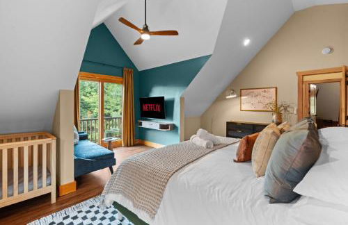 Luxury Chalet, Firepit, Sauna, Pet Friendly, 5 mins to Windham Mtn resort - Foto 46