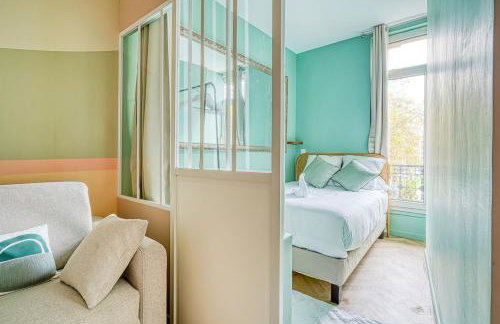 Comfort 2 bedrooms & air conditioning Paris 17 - Foto 12