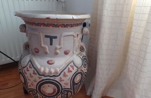 Ehemalige Bibliothek Apartment für 2 mit Küche Kamin Netflix Parken und Hofladen - Foto 12