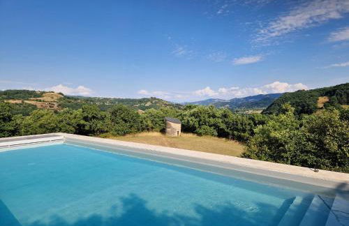Villa les Hauts du Lot, Piscine, nature, calme - Photo 2