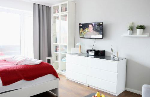 Helle, 1- Zimmer Appartement mit Doppelbett - Foto 8