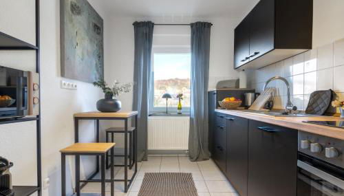 Stilvolle 3-Zimmer Apartments I Kostenloses Parken I home2share - Foto 5, stove, toaster, minibar