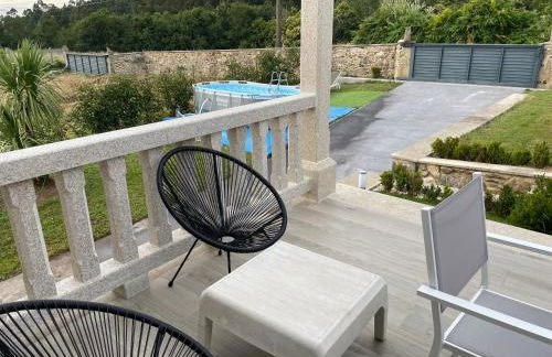 Casa vanguardista en el campo cerca de Santiago - Foto 12