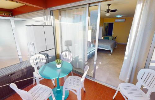 Studio avec terrasse face mer et WiFi à Menton - FR-1-196-369 - Foto 3
