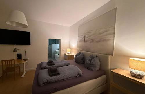 Bluestone Appartments - Whirlpool, Queensize Boxspring Bett, parking - Foto 12