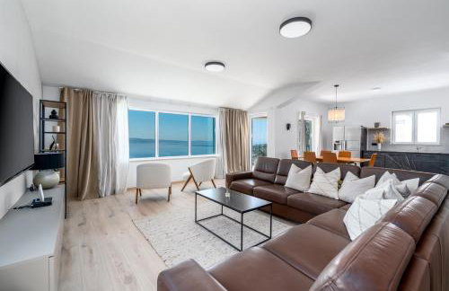 Villa Atopos with heated private pool, 5 bedrooms, Cinema room, panoramic sea views - Foto 18