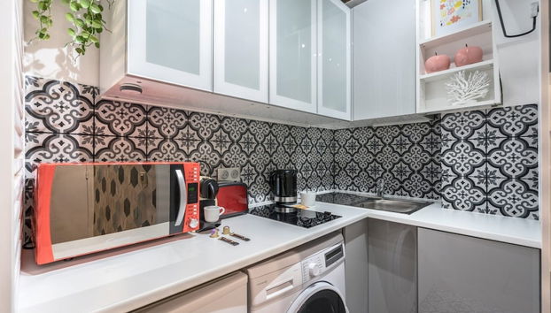 Chic Apartment With Patio - 2br/6p - Le Marais - Foto 5, Cocina privada