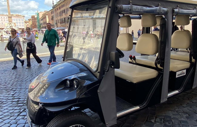 Rome Private Golf-Cart Tour - Foto 1
