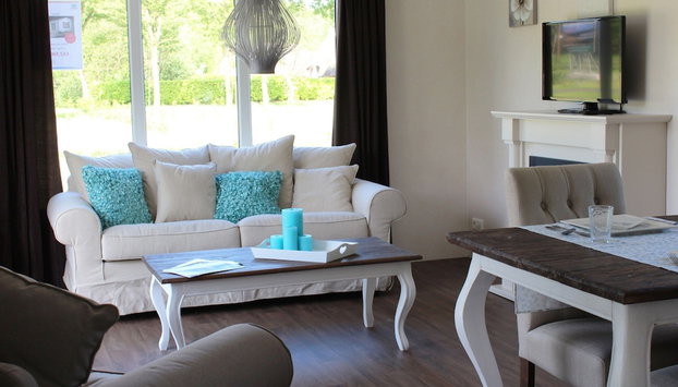 Comfortable Chalet Located in Green Achterhoek - Foto 5, Wohnzimmer