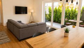 Allgäu Living l Ferienhaus 5 Apartments - Sauna - Balkon - Garten - Parkplatz - Familienfreundlich - Photo 5