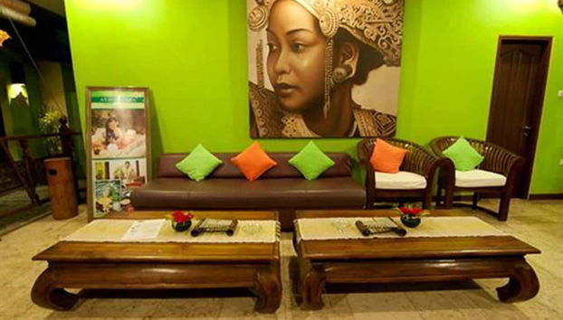 Sala de estar do lobby