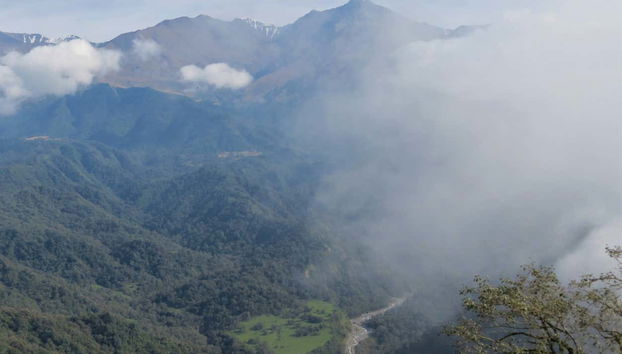 Vue sur la rivière Cochuna