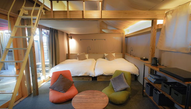 THE BASE GLAMPING YUGAWARA - Foto 3, Habitación