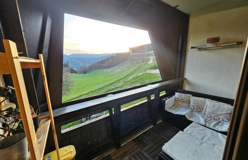 Studio cabine 4 pers Cosy esprit chalet Les glovettes - Foto 14