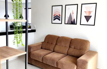 One 360 - Design Industrial - Ap para casais e família - 2 quartos com ar - Photo 2