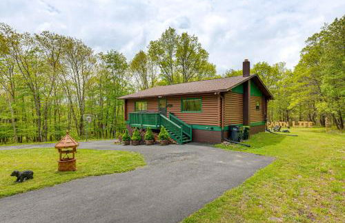 Game Room, Hot Tub! Cabin 9 Mi to Big Boulder Mtn - Foto 36