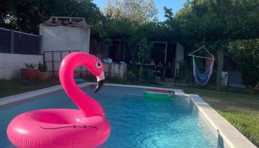 Studio with pool and quiet, non-shared garden, 1 lit double - Foto 4, Garden