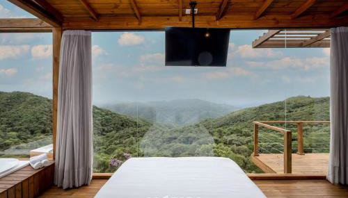 Linda cabana com jacuzzi na montanha VST013 - Foto 3