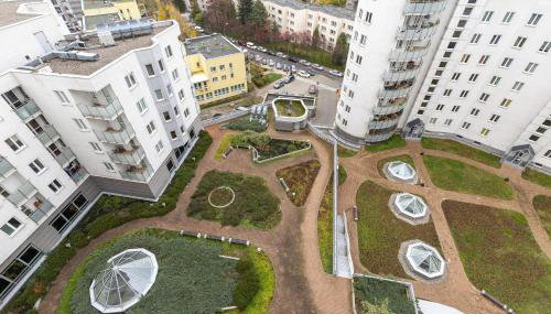 Warsaw Ursynów Modern Apartment by Noclegi Renters - Photo 5, Garden, Garden view