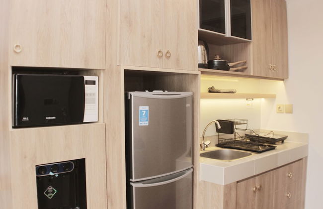 Minimalist And Cozy Studio At Vasanta Innopark Apartment - Photo 10