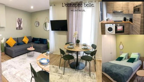 LÉchappée Belle Métro 9 WiFi-Clim-NETFLIX - Foto 2