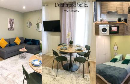 LÉchappée Belle Métro 9 WiFi-Clim-NETFLIX - Foto 2