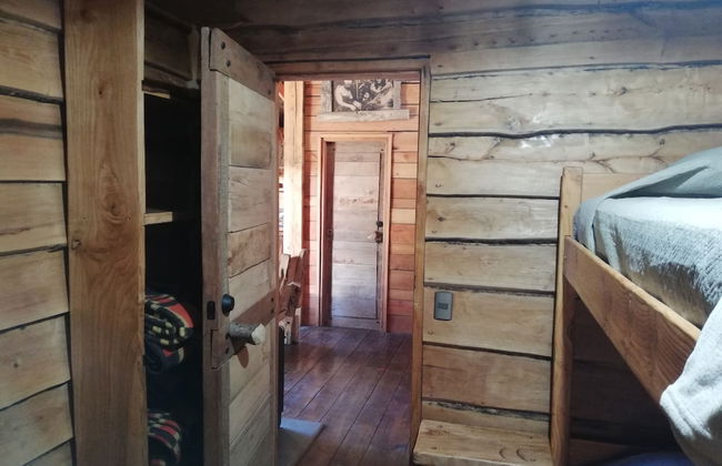 Cabaña Rústica 2 Maravillosa,con Troncos Nativos, con Orilla de Río Trancura - Photo 9