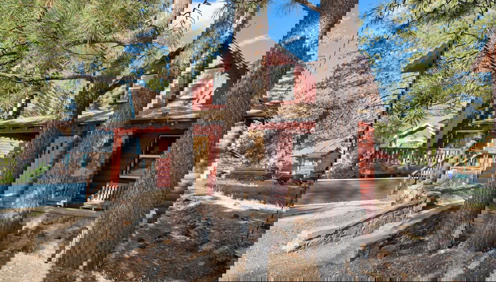 Big Bear Cottage - Walk to Lake, Smart TV, Fireplace, Deck - Foto 1, Imagen principal