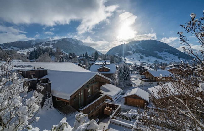 Gstaad Switzerland Skiing From Exclusive Rougemont Chalet Apartment - Foto 22