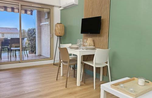 Appart avec terrasse, piscine, tennis et pétanque - Foto 3