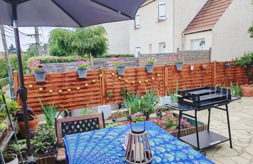 Comfortable house 45m2, 20 min to Paris with BBQ and shared private garden - Foto 13