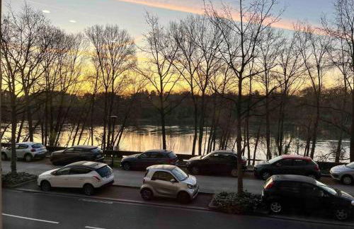 Appartement spacieux 2 chambres avec vue sur le Rhône et parc - Foto 25