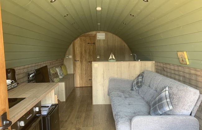 Cosy Escape Heated Luxury pod With hot tub - Foto 11