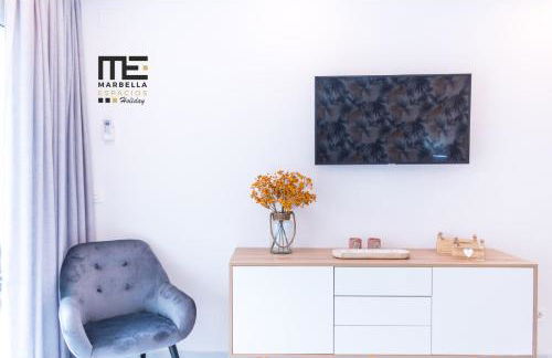 CENTRICO APARTAMENTO EN SEGUNDA LÍNEA DE PLAYA, PARKING, WIFI 609 - Foto 9